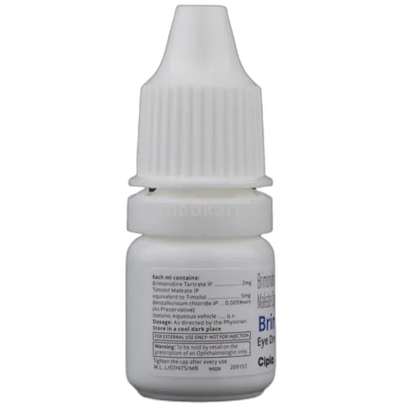 brimocom eye drops 5 ml